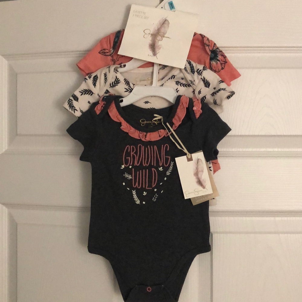 Jessica Simpson Layette 3 piece set | Brand new!